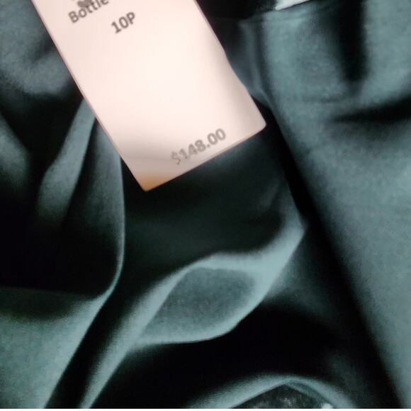 Coldwater Creek Green Velvet Blazer Jacket Size 10P NWT - Picture 10 of 13